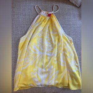 Lilly Pulitzer by Target Women’s 2X Pineapple Punch Yellow Halter Top